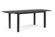 Tavolo Allungabile Hilde 140-210x77 cm Antracite in Alluminio
