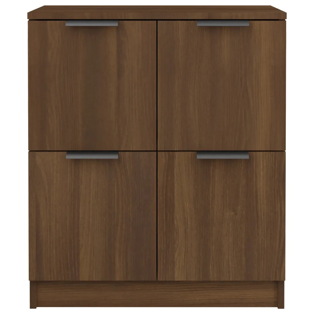 Credenza Rovere Marrone 60x30x70 cm in Legno Multistrato cod mxl 38787
