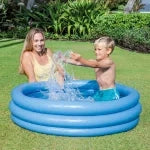 Intex PISCINA TONDA GONFIABILE CRYSTAL BLU  cm. 114x25 h (lt. 156)
