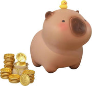 Cassa di risparmio Capybara - Carrello di risparmio divertente per bambini e adulti, ideale come regalo di compleanno e decorazione per la camera