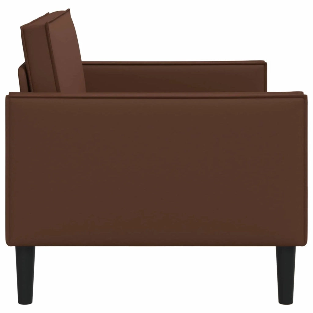 Poltrona XXL Marrone Similpelle 42043531