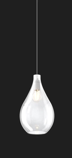 SOSP. OTTONE SAT. 3 LUCI RETTANGOLARE VETRI PICCOLI TRASPARENTE 1193OS-S3 RP-TR