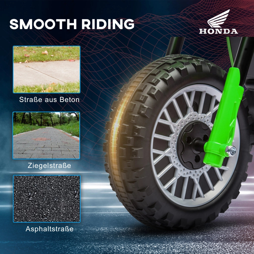 Motocicletta Elettrica Bambini ¨C ZephMum ¨C Verde