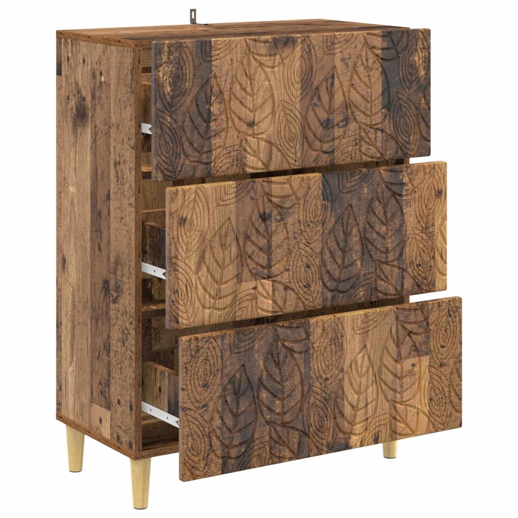 Mobile con Cassetti Legno antico 66 x 34,5 x 90 cm 895073
