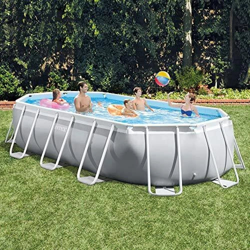 Intex 26796 Piscina Prisma Metal Frame Ovale Filtro A3 503X274X122
