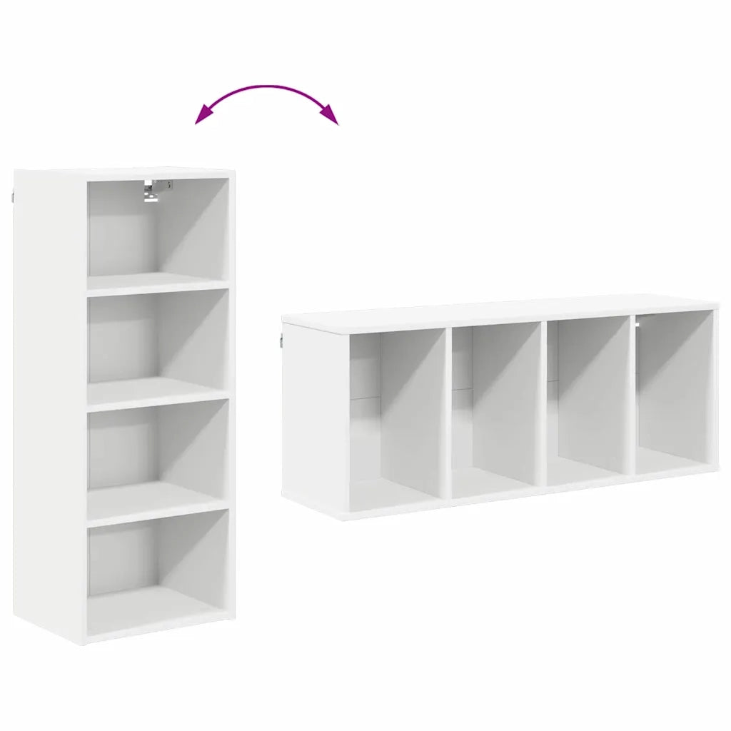 Armadio pensile Bianco 40 x 29,5 x 100 cm Legno multistrato