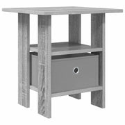 Comodino | Armadio da Notte | Mobiletto da notte Grigio Sonoma 41 x 40 x 45 cm Legno multistrato