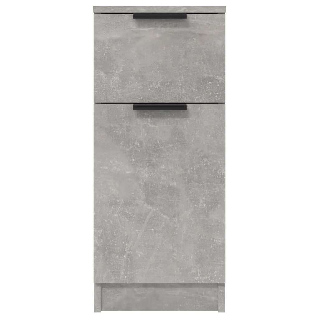 Buffet credenza cassettiera armadio mobile contenitore organizer per cucina soggiorno salotti set da 2 30 x 30 x 70 cm legno ingegnerizzato grigio 02_0036844