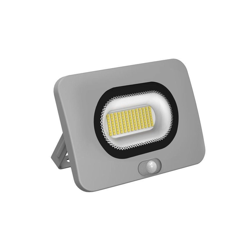 Century SHSLIS-209540 Shuttle Slim Proiettore LED con Sensore di Movimento 20W 4000K 1400Lm