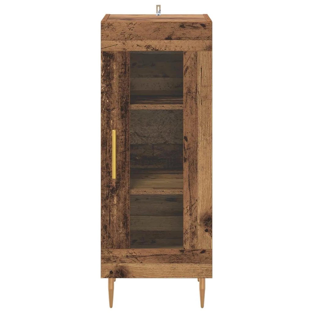 Credenza Legno vecchio 34 x 34,5 x 90 cm Legno multistrato 881588