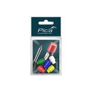 Pica-Marker 55801 impugnatura per matita Bianco, Giallo, Rosso, Blu, Verde