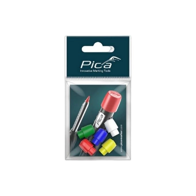 Pica-Marker 55801 impugnatura per matita Bianco, Giallo, Rosso, Blu, Verde