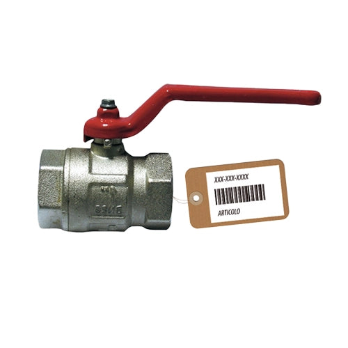 VALVOLA A SFERA FF  CON LEVA F-BRICO- 3/4  DN 20 PN 40- FAIDF- pezzi 1