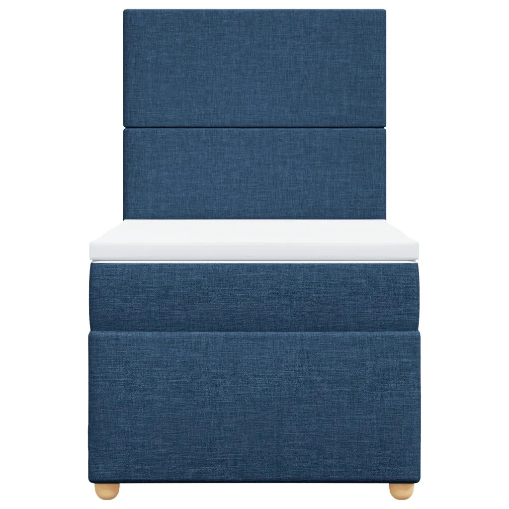 Giroletto a Molle con Materasso Blu 90x200 cm inTessuto 3293462