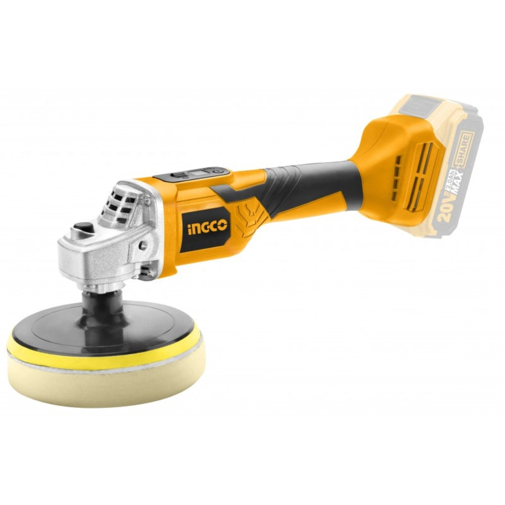 Lucidatrice a batteria litio 20v nuda senza fili velocità regolabile 150mm