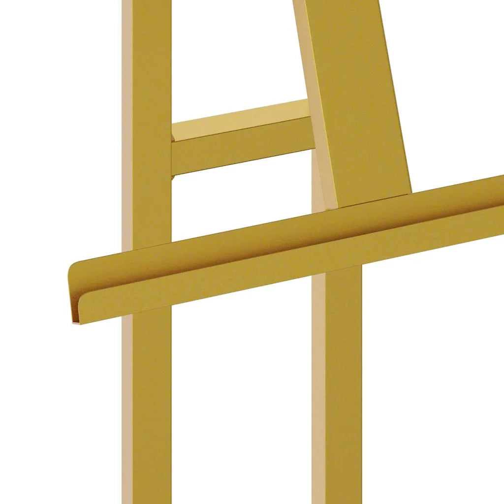 Espositori per Fiere Oro 26,5 x 26,5 x 150 cm Acciaio CFW5595944