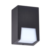 Applique esterna moderna nera GU10 IP44 Kaja SLOT K-8144