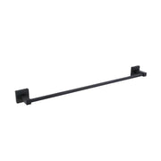 Porta asciugamani bagno da muro maniglia 60CM in acciaio inox nero opaco 79989
