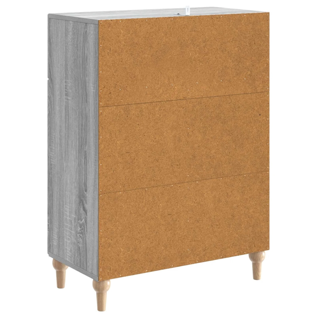 Credenza Grigio Sonoma 66 x 34,5 x 90 cm Legno ingegnerizzato