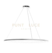 OSLO-90 B Sospensione bianco opaco led integrato 52W dimmerabile SDD 2800 - 5000k SDD diametro 90cm
