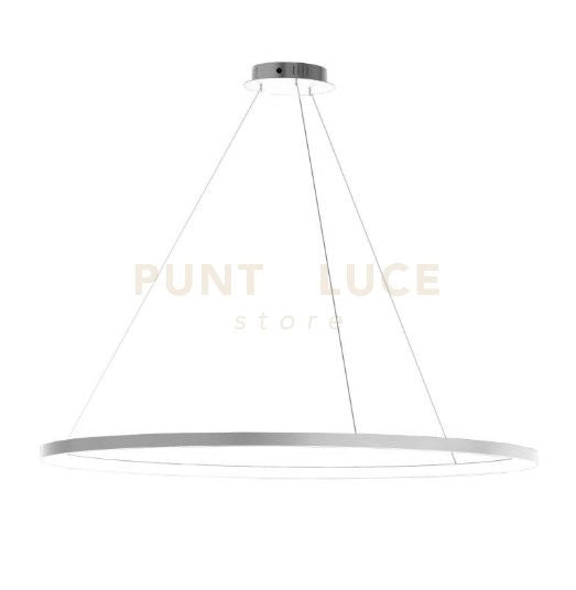 OSLO-90 B Sospensione bianco opaco led integrato 52W dimmerabile SDD 2800 - 5000k SDD diametro 90cm