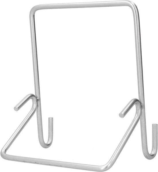 Supporto per Vaso di Affinamento con Maniglia in Acciaio Inox - Piastra per Vaso di Affinamento