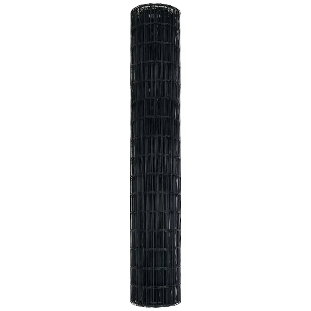 Recinzione Euro Grigio 1,6 x 10 m Ferro rivestito in PVC 42004497