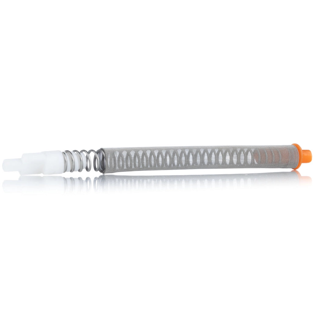 Filtro a Rete 100 Mesh con Molla – Compatibile con Pistole Graco FTX, Contractor, XTR | Metallo e Plastica, 110x9mm