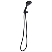 Set doccia con tubo flessibile 3 modalità di spruzzo Metallo nero stile moderno