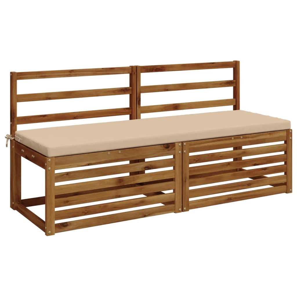 Cuscini per Panchina a 2 Pezzi SOEST 2 pz 100% Poliestere Crema 949451