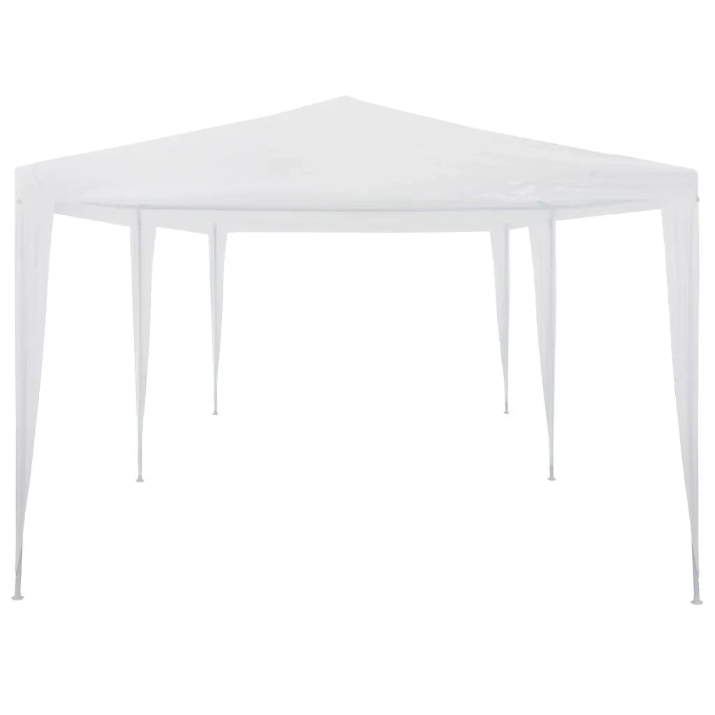 Tenda per Feste-Tenda Gazebo 3x6 m in PE Bianca