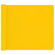 Schermo da balcone | Paravento da Balcone Giallo 100 x 700 cm Tessuto Oxford