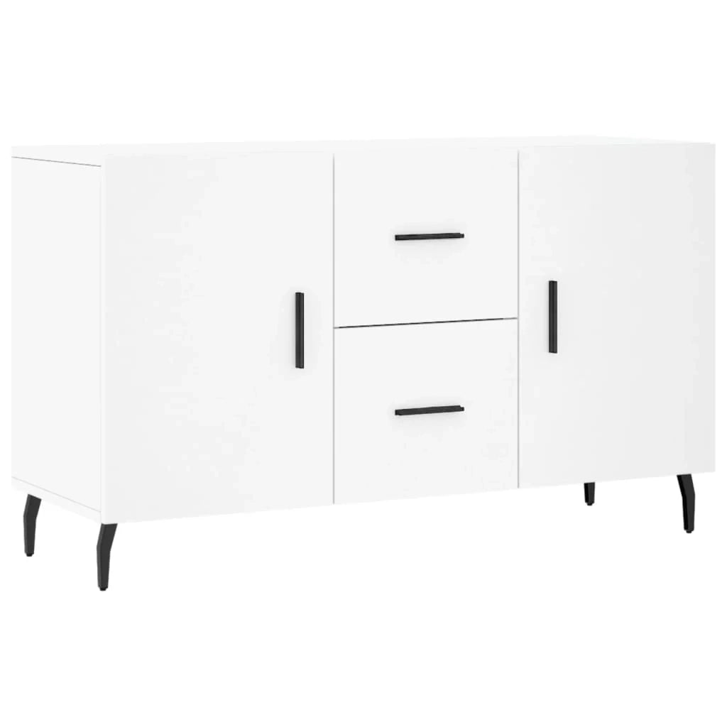 Buffet credenza cassettiera armadio mobile contenitore organizer per cucina soggiorno salotto 100 x 36 x 60 cm legno ingegnerizzato bianco 02_0030160