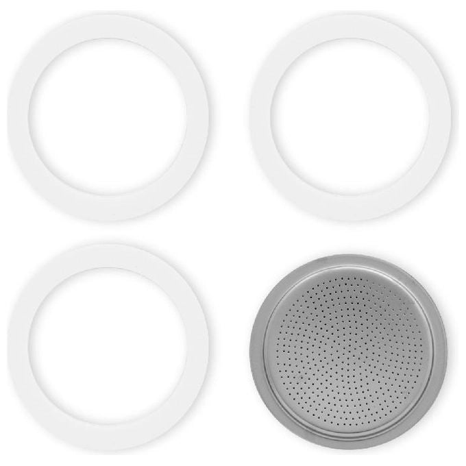 Bialetti 0800514 Imbuto di Ricambio Caffettiera Venus Kitty Musa 10 Tazze Acciaio Inox