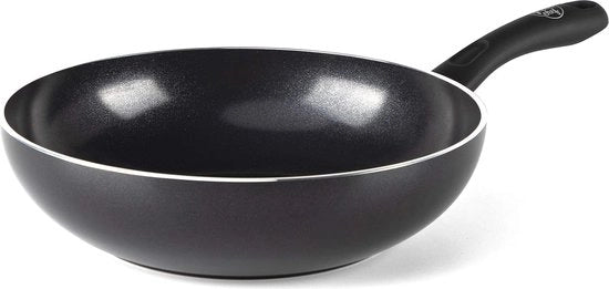 Wok in Cottura a Ceraamica 28cm - Senza PFAS e Idoneo per Lavastoviglie