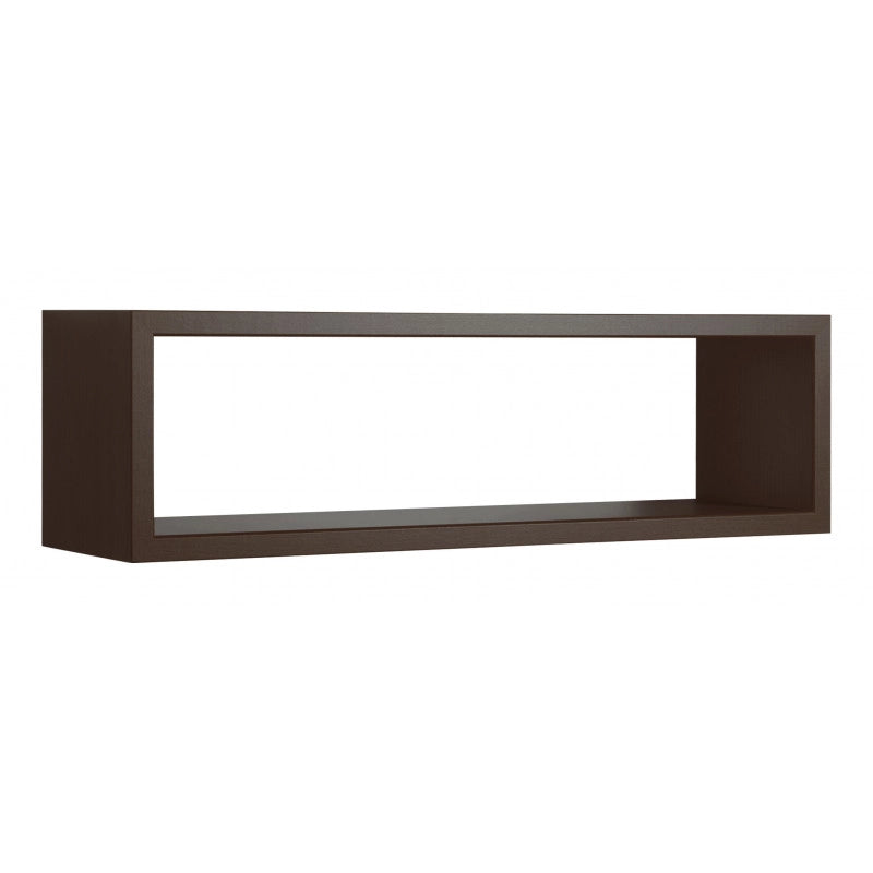 Mensola da Muro, Pensile Bagno, Mensola da Parete, Scaffale da Parete, Wengè, 60x17 p15,5 cm - Regolo