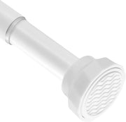 Maniglia per doccia retrattile - senza perforazione - bianca - 73-195 cm