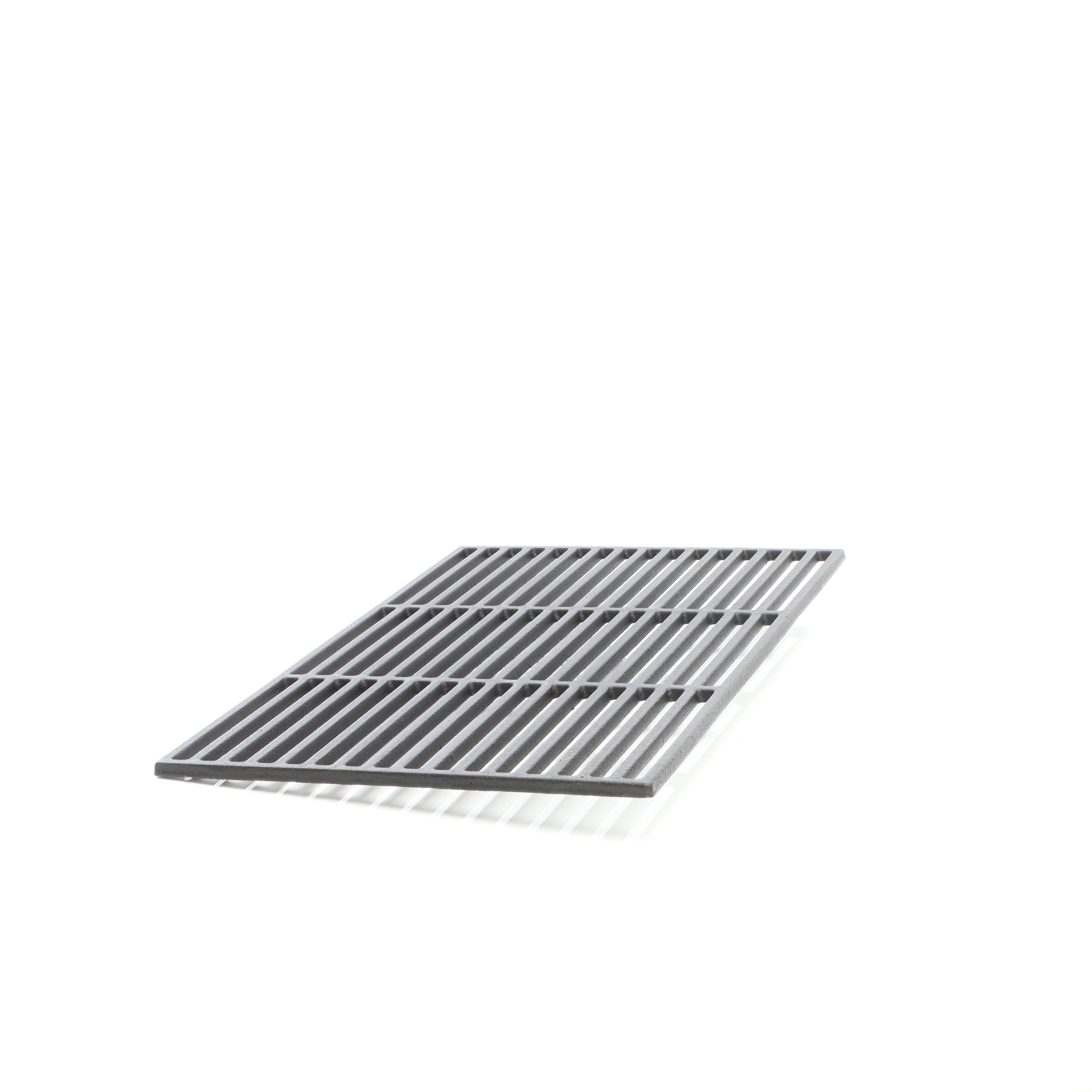 Griglia rettangolare in ghisa 60 x 40 cm per barbecue a carbone e a gas