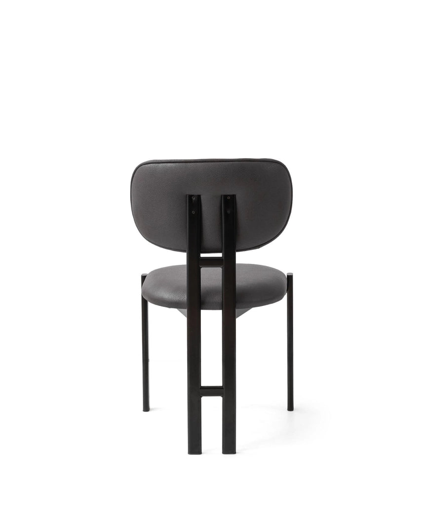 Set di sedie in metallo "Muriz" (2 pezzi) - Antracite