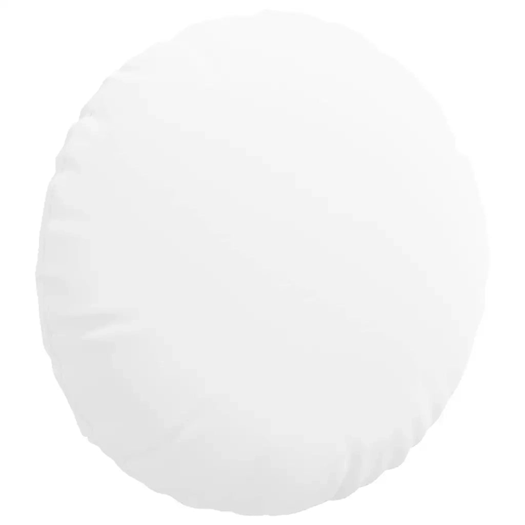Cuscini per Seduta 2 pcs Bianco Ø80 x 29 cm Tessuto
