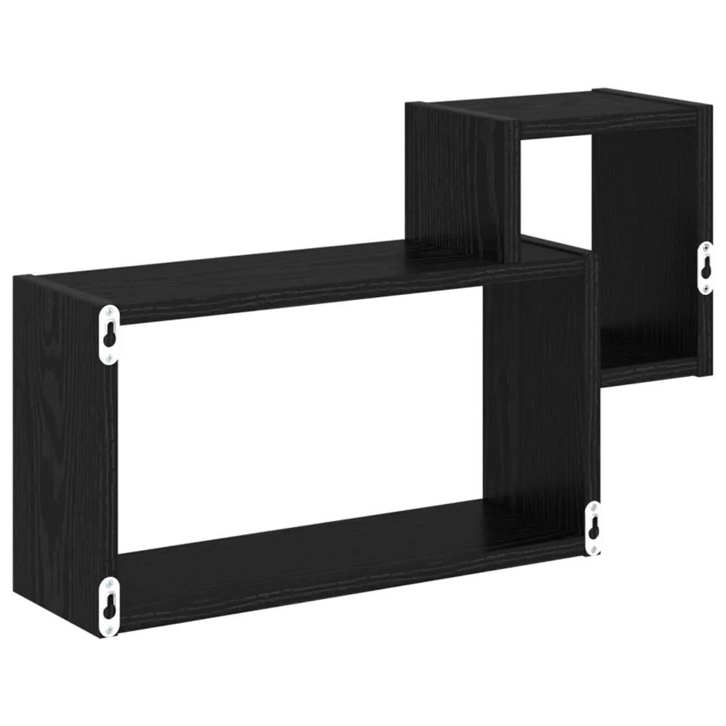 Scaffale da parete A parete Nero 55 x 15 x 35 cm 8012109