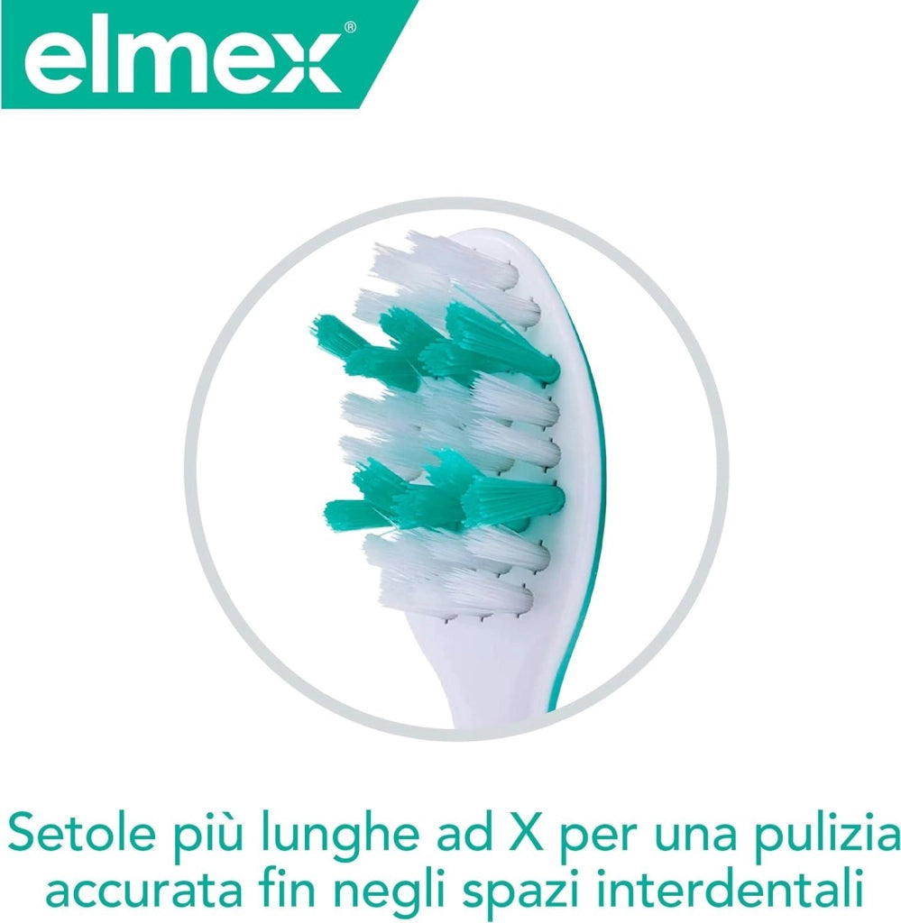 ELMEX SPAZZOLINO SENSITIVE PER DENTI SENSIBILI SETOLE MORBIDE MANICO ERGONOMICO 1 PZ