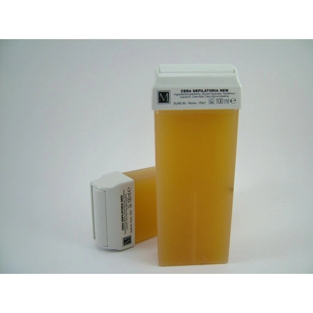 Trade Shop - Confezione 12 Rullo Cera Miele Zinco Titanio 100ml Depilazione Rullo Ceretta -