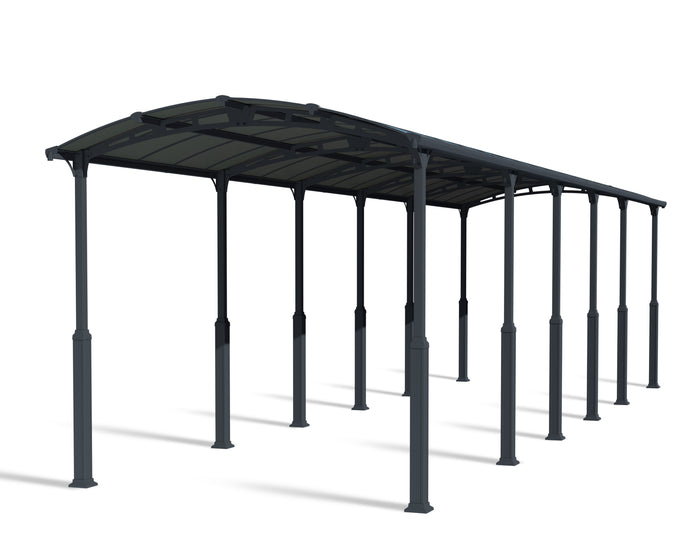 Carport  in Alluminio 3.6 X 13 m Canopia Alpine Alto RV