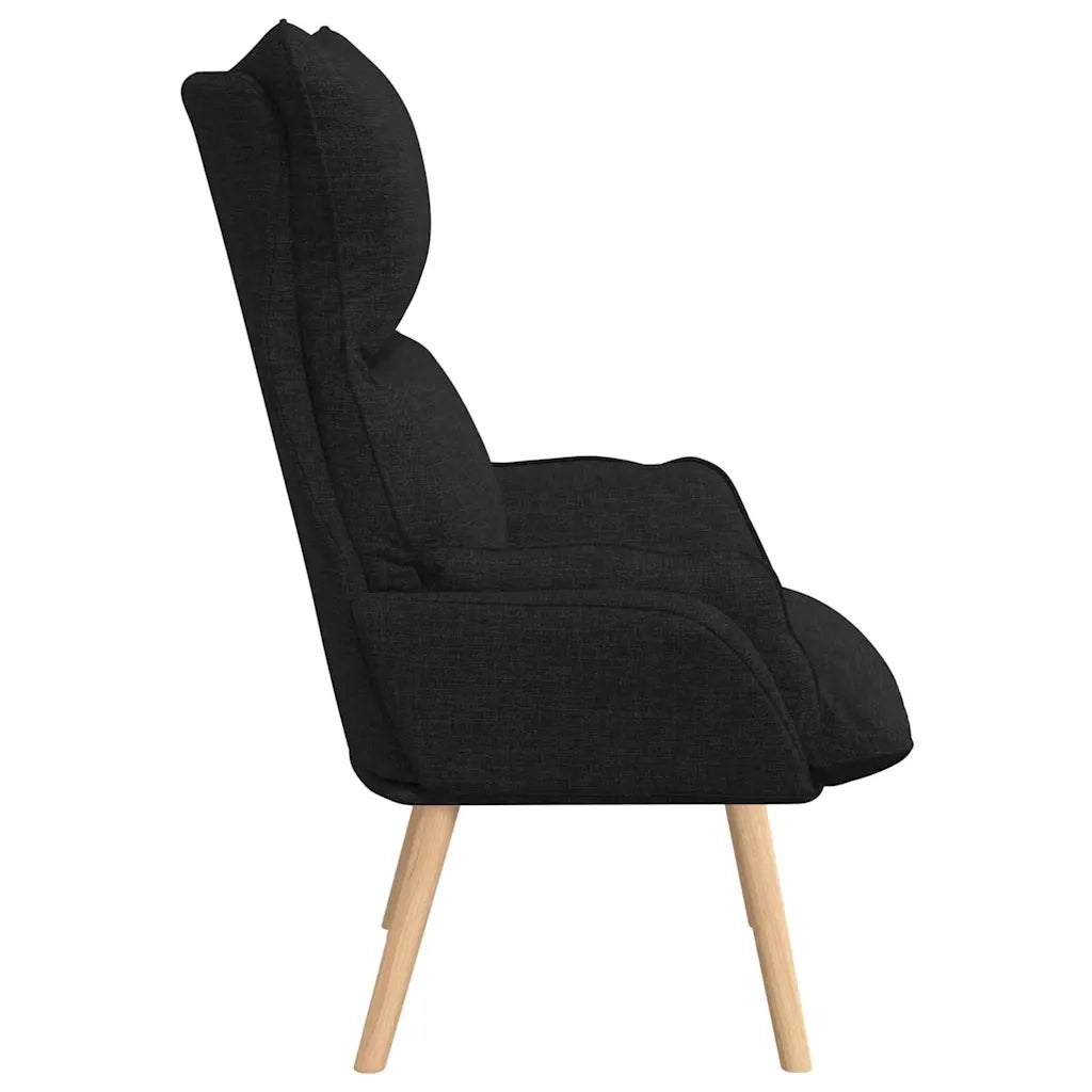 poltrona Nero 69 x 74 x 93 cm Tessuto e compensato 42001867