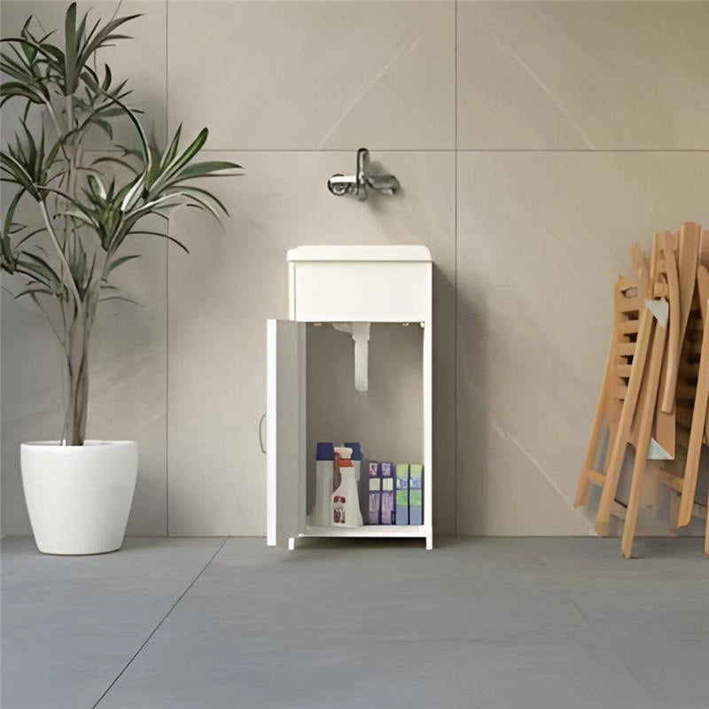 MINI LAVATOIO IN RESINA ESTREMAMENTE COMPATTO E STABILE PER INTERNI E ESTERNI 40LX40PX85H CM