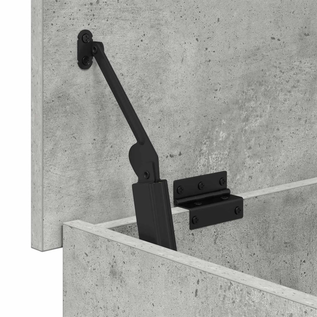 Cassa di stoccaggio Grigio Cemento 100 x 40 x 50 cm 8011270