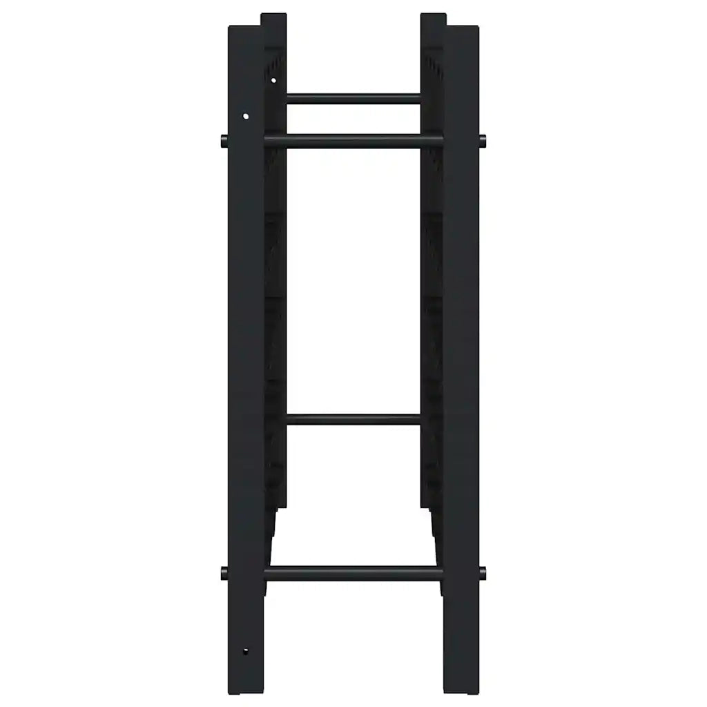 Portavini da 36 Bottiglie Nero in Ferro 325921