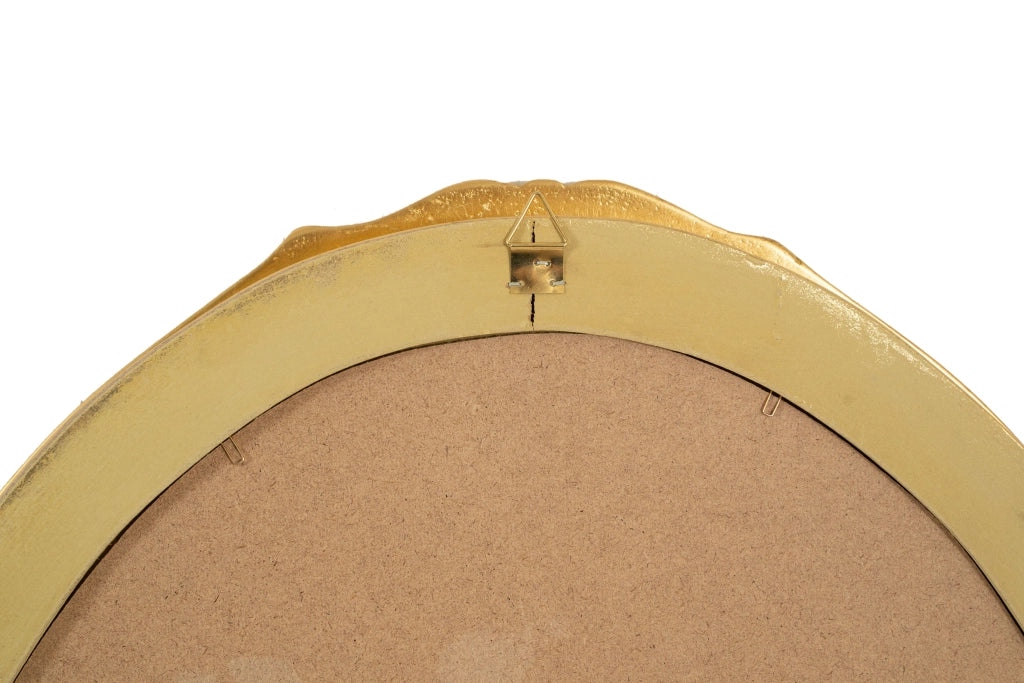 Biscottini SPECCHIERA DA PARETE IN LEGNO FINITURA FOGLIA ORO ANTICATO MADE IN ITALY