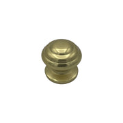 Pomolo fisso per porta SAGUATTI 178/70BB in alluminio oro lucido